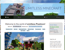 Tablet Screenshot of limitlessmc.net